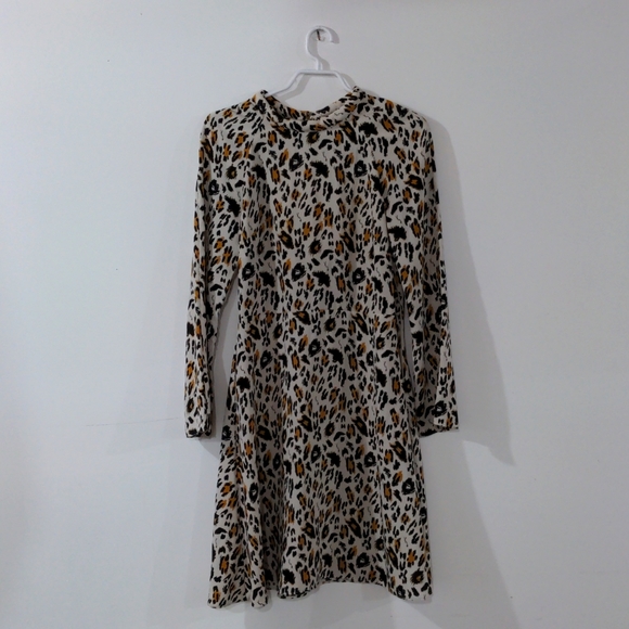 & Other Stories leopard print dress size 8 - Picture 1 of 5